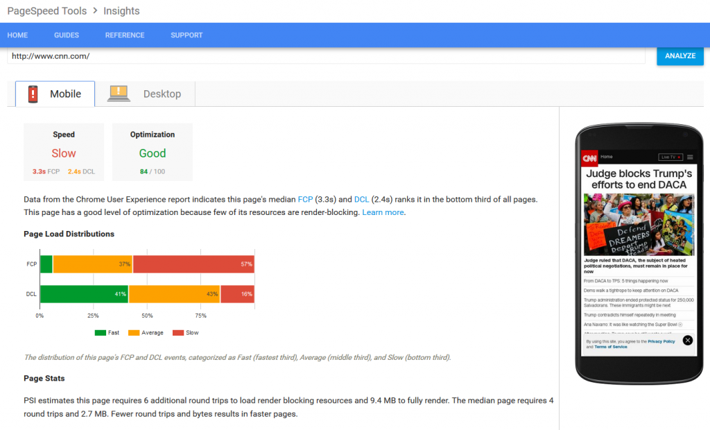 référencement SEO rapidité de chargement