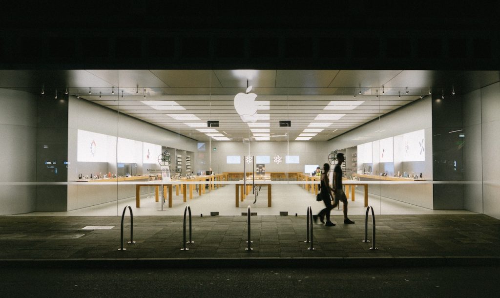 marque à la pomme